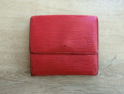 Louis vuitton red epi leather - louis,
